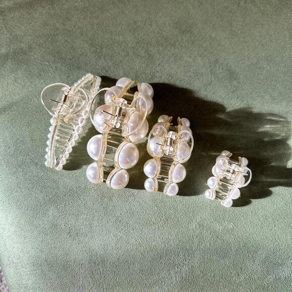 4 Size Large Meduim Small Hair Claw Strong Hold Big Banana Jaw Clip Barrettes main image 4